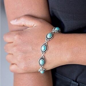 Rocky Mountain Ranger Clasp Bracelet - Blue